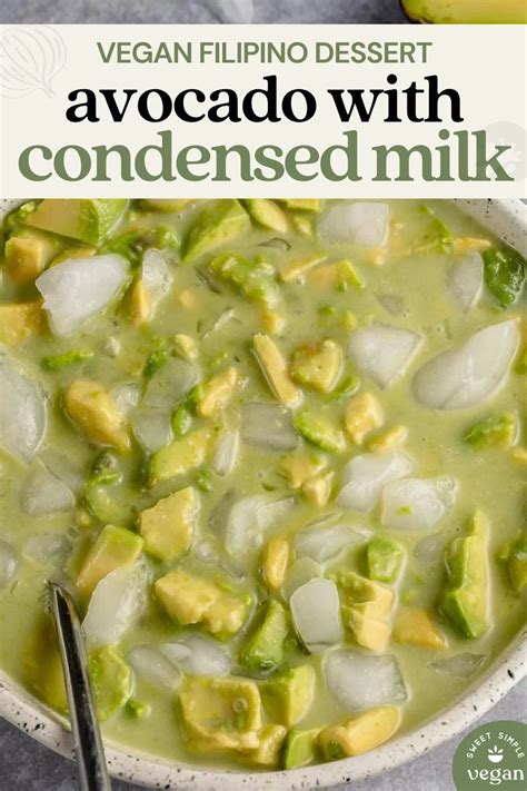 filipino avocado dessert|low carb avocado dessert recipes.